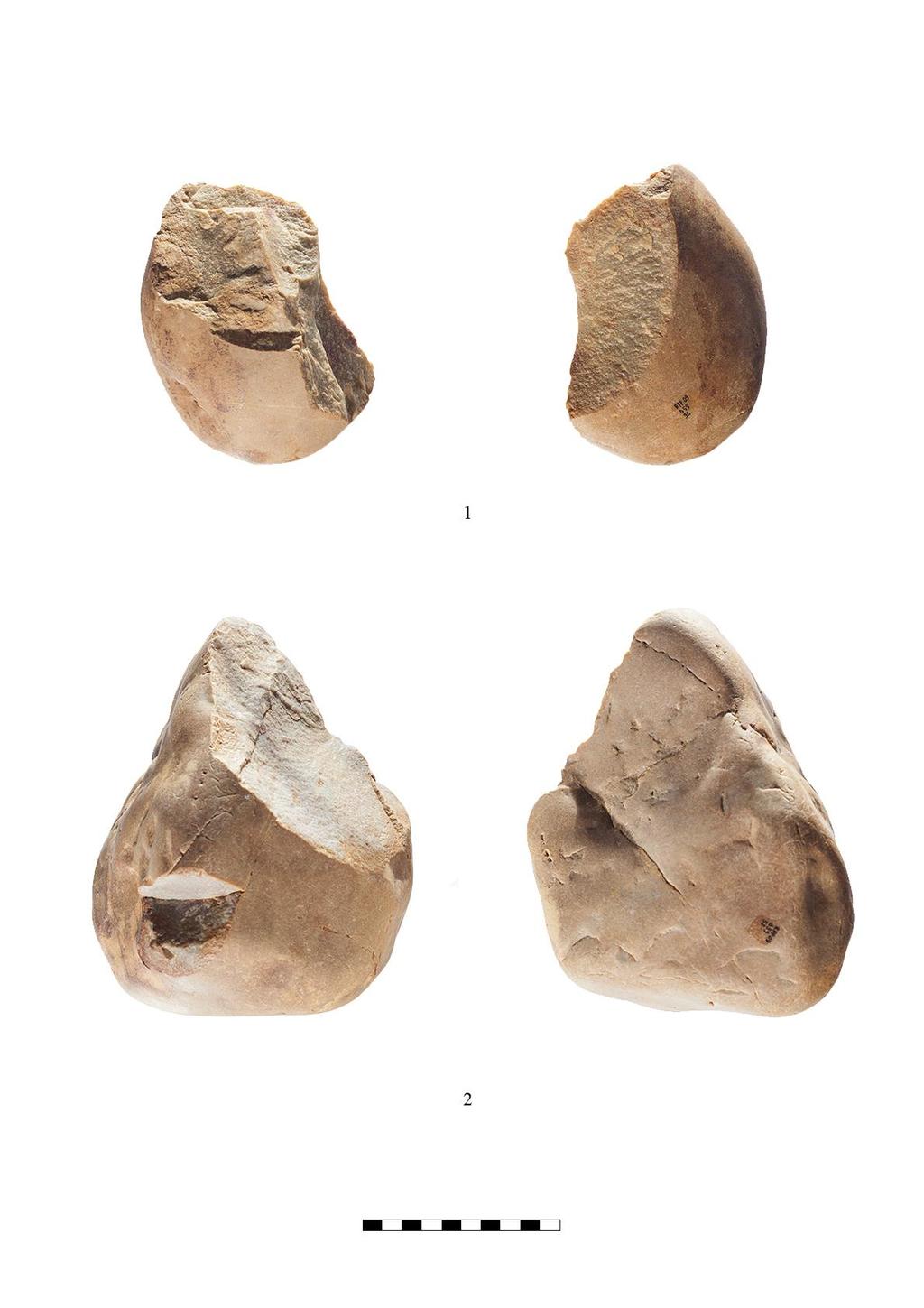 Figura 27: Artefactos da unidade litológica 111