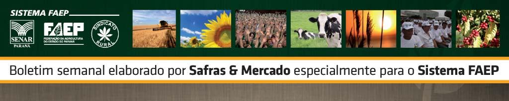 Panorama Geral dos Mercados Agrícolas Ano IV n o 159 16 de março de 2015 www.sistemafaep.