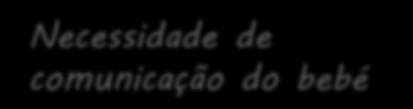 de comunicação do bebé Adaptação e