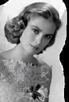 Grace Kelly, premiada atriz americana, vencedora do Oscar na categoria Melhor Atriz e, após seu casamento com Rainier III, príncipe-soberano de Mônaco, tornou-se a princesa de Mônaco, sendo conhecida