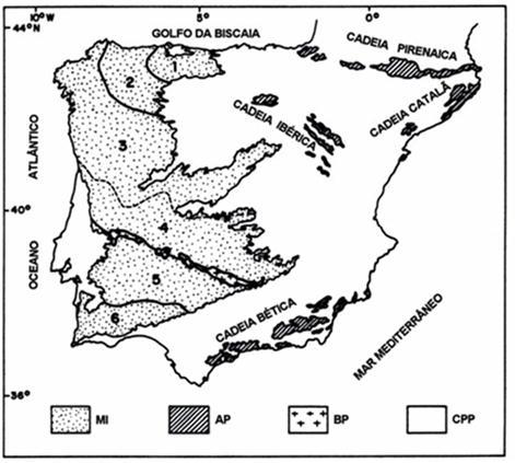 4.3 ENQUADRAMENTO GEOLÓGICO Os terrenos que constituem a Serra de Grândola encontram-se, na sua maior parte, inseridos na zona tectono-paleogeográfica mais a sul do Maciço Hespérico, a Zona Sul