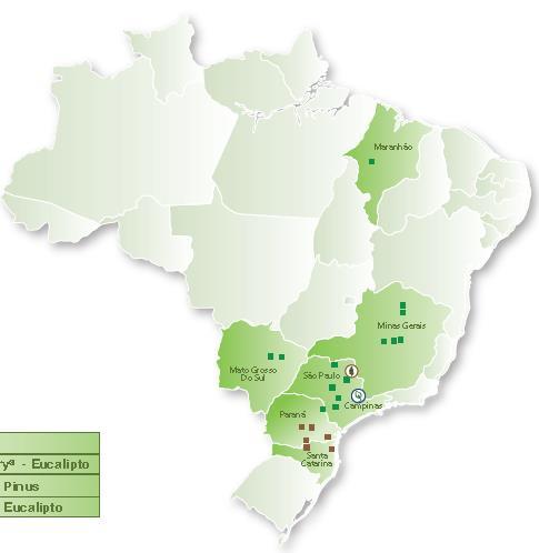 viveiros comerciais 6 parceiros Vendas: 2014 40.