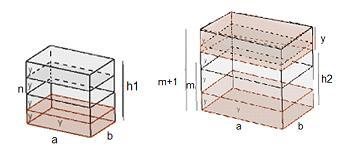 Considere um segmento de medida y, submúltiplo de h 1, tal que, com n N *. Comparando y com h 2 (Figura 37),, com m distinto de n, por serem h 1 e h 2 incomensuráveis.
