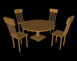 Reusando Objetos cont. Reusando e Modificando Objetos by David R. Nadeau Inline { url "table.wrl" # Cadeiras Transform { translation 0.95 0.0 0.0 children DEF Chair Inline { url "chair.