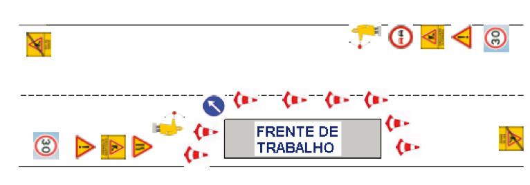 SEGURANÇA E SAÚDE Este plano, que deverá fazer parte integrante do PSS do empreendimento, deverá conter: a) Descrição da sinalização temporária a aplicar A sinalização a aplicar, deverá ser vertical,