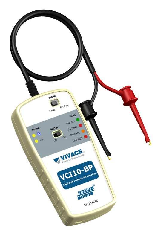 Seu tamanho compacto e o baixo consumo de energia fazem da VCI10-BP uma solução ideal para o protocolo PROFIBUS.