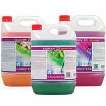 Pavimentos Detergentes com bio-álcool AQUAGEN 2D Limpador pavimentos neutro. Efeito extra perfumado.