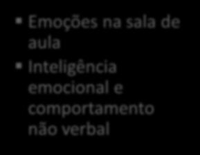 Inteligência emocional e comportamento não