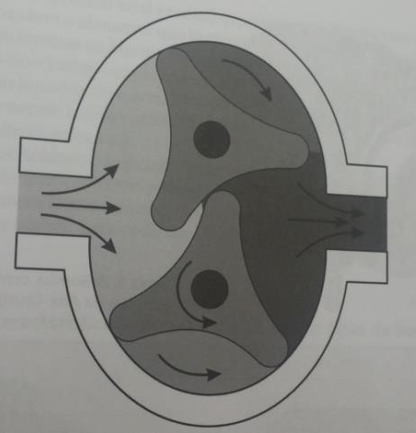 Figura 5: Desenho esquemático do mecanismo de uma bomba rotativa¹. 3. Centrífuga 2 Principais Componentes De Uma Bomba 3.1.