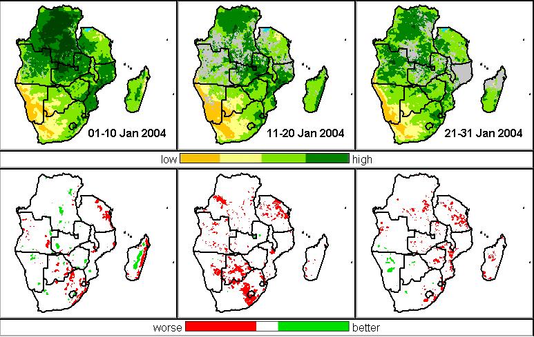 NDVI MODIS/AQUA Resoluções de