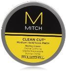 4. Paul Mitchell Mitch Clean Cut Medium Hold Estiliza e dá forma ao penteado. Após secar bem os cabelos, aplique a pomada com as pontas dos dedos. 5.