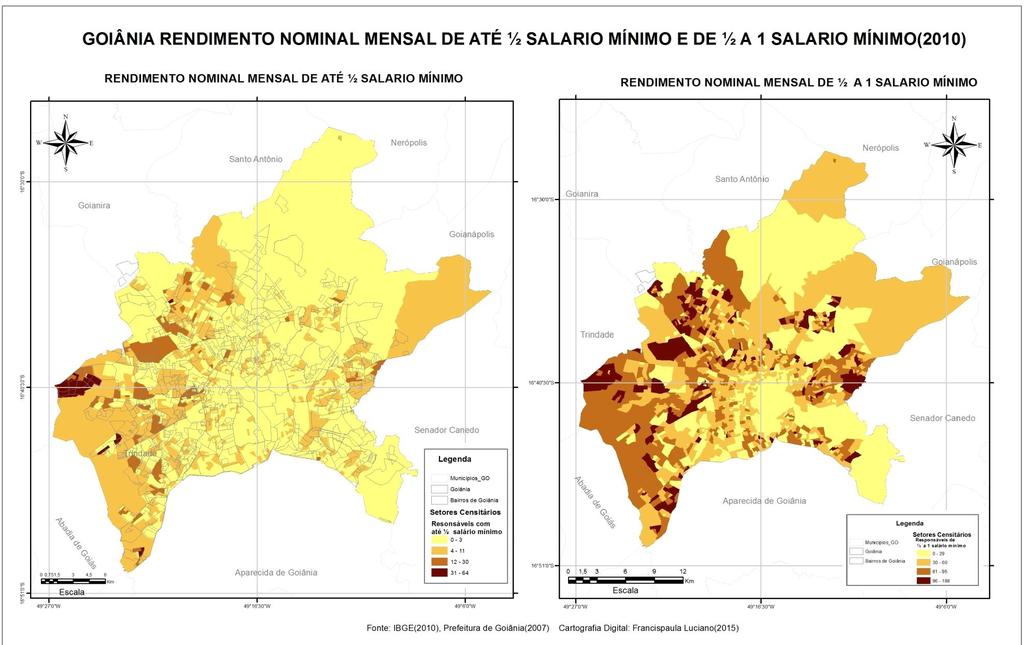 Mapa 8 Goiânia/GO: rendimento nominal