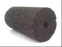 Briquete bloco moldado com forma prédefinida, produzido de uma