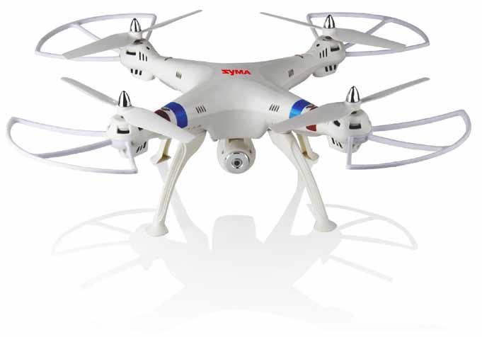 SYM0X8W 2+ X8W Drone 2.4G Wi-Fi R/C 4CH Quad CAM 5MP 50 cm Syma Drone 2.4G Wi-Fi R/C 4CH Quad CAM 5MP 50 cm Syma 4 74.5 X 35 X 2.2 cm Bateria 7.