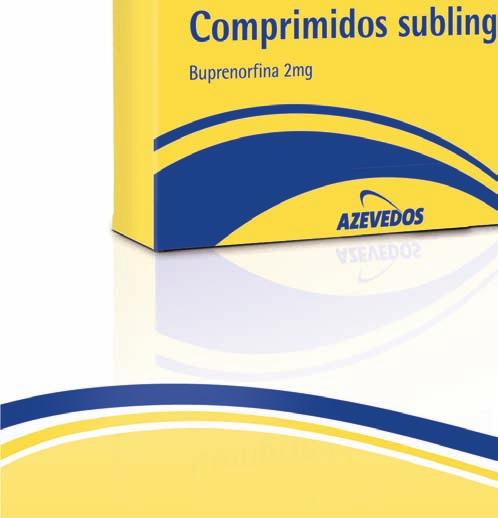 Azevedos 2 mg contém 2,16 mg de Cloridrato de buprenorfina equivalente a 2 mg de buprenorfina base.