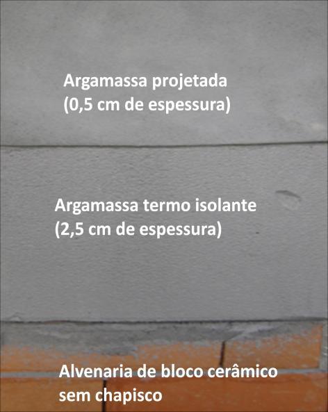 7 (betoneira). As aplicações foram realizadas em paredes de concreto, paredes de bloco cerâmico, e paredes de bloco de concreto estrutural.