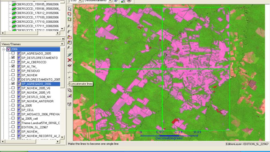 Multi-satélites(minimização de nuvens): LandSat,