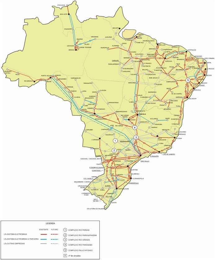 7.3 - Informações sobre produtos e serviços relativos aos segmentos operacionais envolvem a transmissão da maior parte da energia elétrica das usinas de geração para os sistemas de distribuição