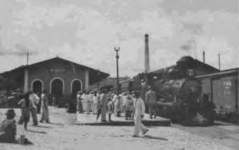 A Estação Catende, situada nas imediações da usina e do arruado que compunha o Distrito Catende, foi inaugurada, de acordo com PINTO (1949), em 1882, à época do antigo engenho banguê. Imagem 05.