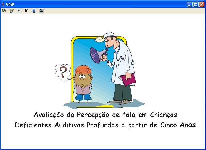 57 Resultados Figura 6: Tela inicial do software.