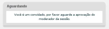 Salas de usuários A sala pode ser pública ou