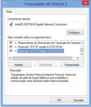 10.2. Máscara de sub-rede: 255.255.255.0 Gateway padrão: o IP padrão é 192.