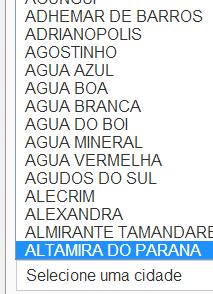 6 Cadastro do colaborador Na parte superior do site clique em Abrir login/inscrição; Clique na opção Realizar inscrição de colaborador; Para as ruas aparecerem o usuário deve primeiramente selecionar