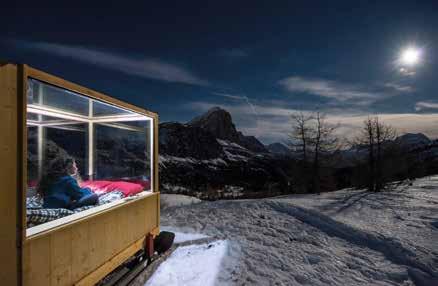 Por isso em Cortina d'ampezzo é possível satisfazer todos os sentidos circundados pelo paraíso natural das Dolomitas, Patrimônio da Humanidade.