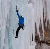 Os equipamentos técnicos são os mesmos da escalada de verão.