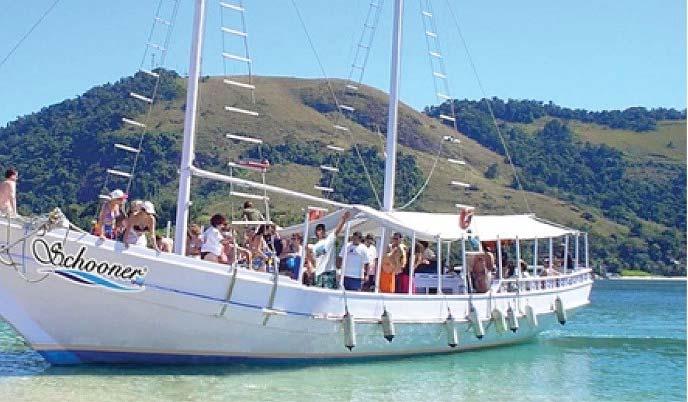 Dia 8 Búzios Circuito Rio de Janeiro (Paraty / Rio de Janeiro / Búzios) Após o pequeno almoço, saída para um passeio em embarcação pelas praias e ilhas da região.