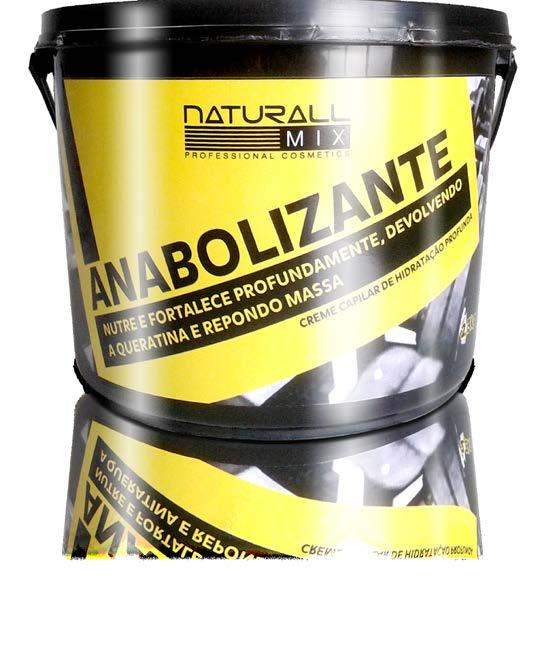 Anabolizante Capilar 1kg e 2,3kg Esta máscara de