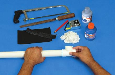 Série Normal Passo 3: Distribua uniformemente o adesivo com o pincel ou com o bico da própria bisnaga nas superfícies a serem