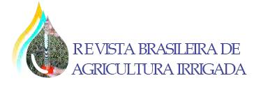 Revista Brasileira de Agricultura Irrigada v.10, nº.4, p. 767-776, 2016 ISSN 1982-7679 (On-line) Fortaleza, CE, INOVAGRI http://www.inovagri.org.br DOI: 10.7127/rbai.v10n400409 Protocolo 409.