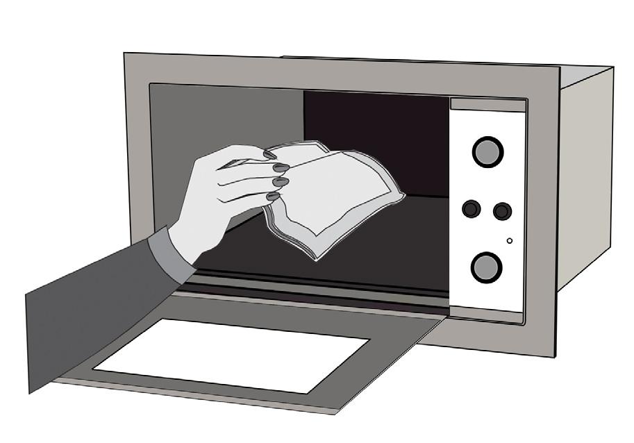 ATENÇÃO: Pode haver alguma fumaça e cheiro de queimado no início do procedimento, o que é normal. O forno autolimpante possui um sistema automático de limpeza contínua.