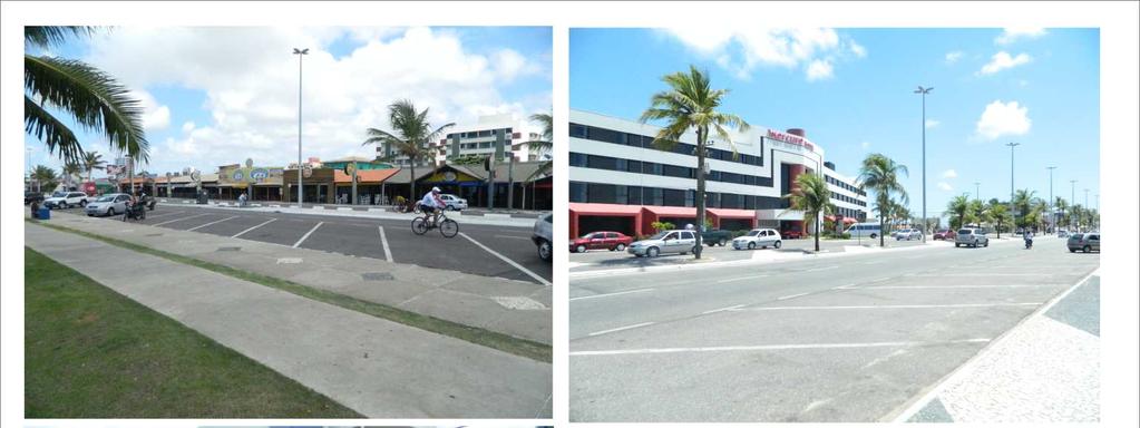 60 Figura 17 Fotos da área econômica da Coroa do Meio. A B C D Em A: bares e restaurantes da Orla marítima; em B e C: setor hoteleiro e em D: Shopping Riomar.