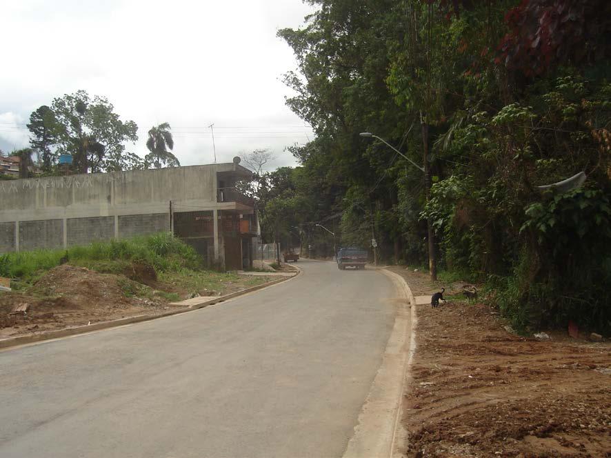 116 Foto 2 - Aspecto da avenida Benjamim Harris Hunnicut, recentemente pavimentada, e que se tornou um outro acesso ao Cabuçu. Autor: André Luiz de Carvalho 23/10/2009.