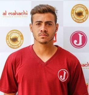 80 m Peso: 80 kg Posição: Goleiro Nome: Alexandre Sundfeld Fortunato Junior Apelido: Alexandre Data de Nascimento: 03/02/1995