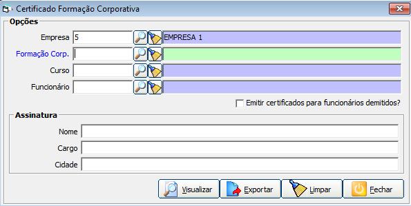 4.3.6 Avaliação de Eficácia Na emissão de relatório de Avaliação de Eficácia será impresso um formulário para a realização da avaliação de eficácia do treinamento.