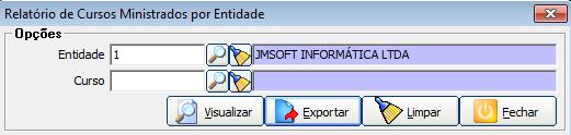 4.2.6 Salas de Treinamento Esse relatório traz a listagem das salas de treinamento cadastradas. 4.2.7 Salas e Equipamentos Esse relatório traz a listagem das salas e equipamentos cadastrados.