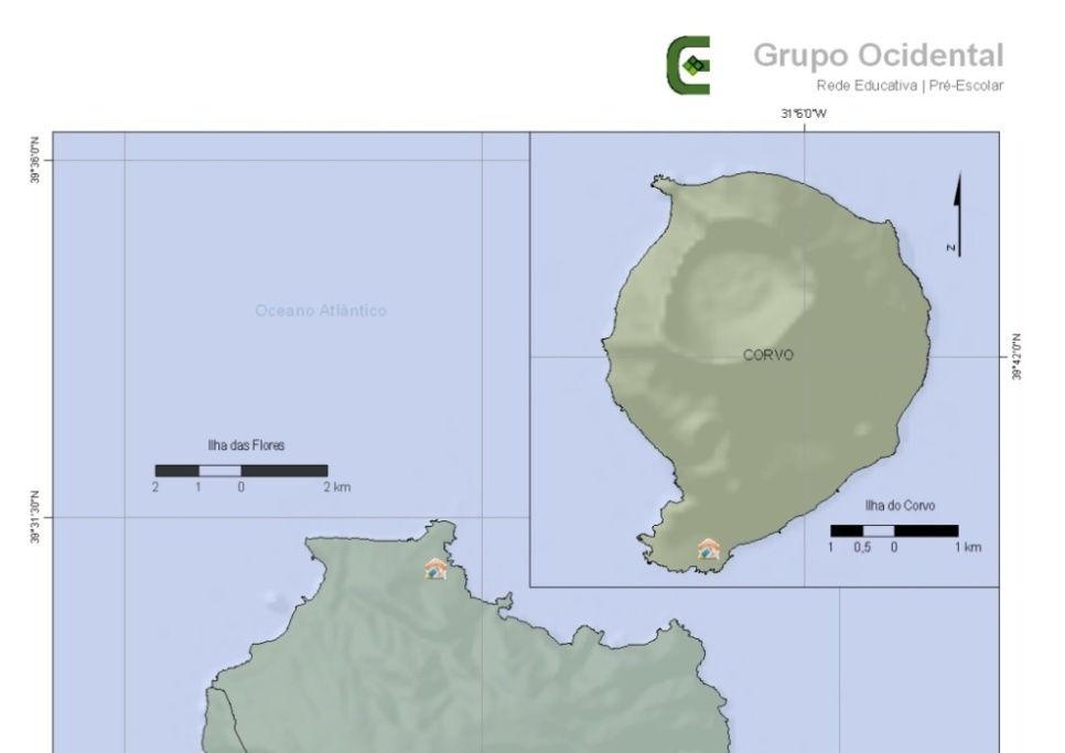 Carta Escolar Grupo Ocidental 37 A evolução do número de crianças inscritas na Educação Pré-escolar no Grupo Ocidental pode ser subdividida em dois momentos distintos (Figura).