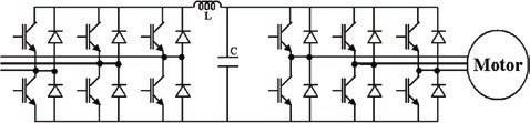 Alguns VEV mais evoluídos são equipados com rectificadores activos, com rectificadores de IGBT, como representa o esquema da Figura 8.7.