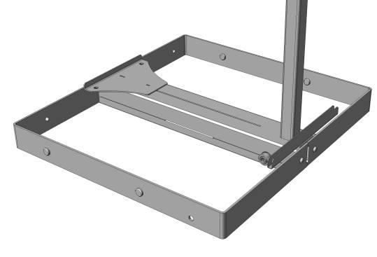 MONTAGEM FIXAÇÃO DOS ARCOS NA COLUNA PRINCIPAL 16 03 - Fixe o Arco utilizando um parafuso Allen M6 x 10 (16) na parte superior da Coluna Principal.