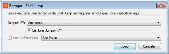 Realizar Shell Jump para um Dispositivo de Rede Remota Com o Shell Jump, conecte-se rapidamente com um dispositivo com SSH ou Telnet habilitado para usar a funcionalidade linha de comando no sistema