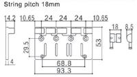 VK1-19 knobs de metal Quantidade 09056 VK1-19