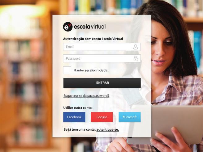 4 Indica um endereço de e-mail válido, que passarás a usar para aceder à Escola Virtual.