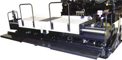 mesa por GLP; Corrimão e degraus de segurança; Mesa com carenagem e piso antiderrapante; Esqui lateral reforçado e com ajuste de altura; Sistema eletrônico de