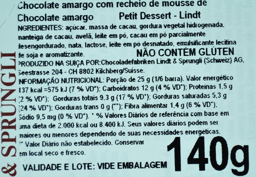 Eu compraria de novo, sem dúvida alguma, mas numa próxima vez vou querer experimentar a versão ao leite, pois eu acredito que seja ainda mais saborosa.