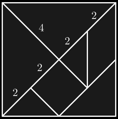 Sendo assim, h h = 16, e o número que multiplicado por ele mesmo e obtemos 16 é, ou seja, a medida da altura do paralelogramo do enunciado é cm e a medida da base é 8cm.