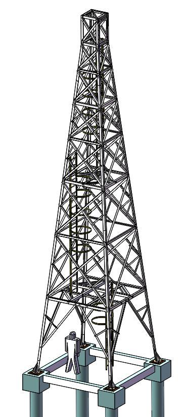 2.2. TORRE Em uma análise estrutural, um dos fatores de maior relevância a ser considerado é o tipo de ações às quais a estrutura poderá vir a estar sujeita que possam ocasionar efeitos