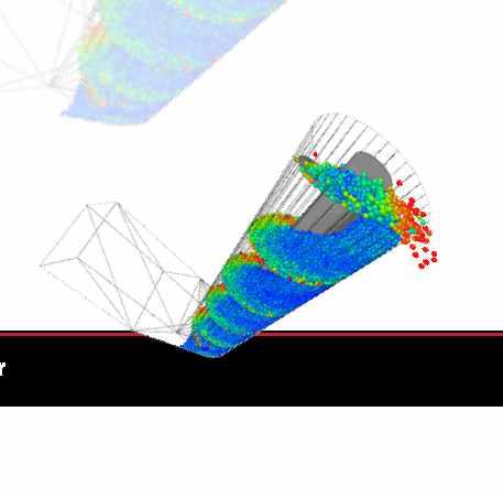 O software EDEM possui uma interface bastante amigável com o usuário, incluindo diversas ferramentas para modelagem do problema, controle do solver e análise de resultados.